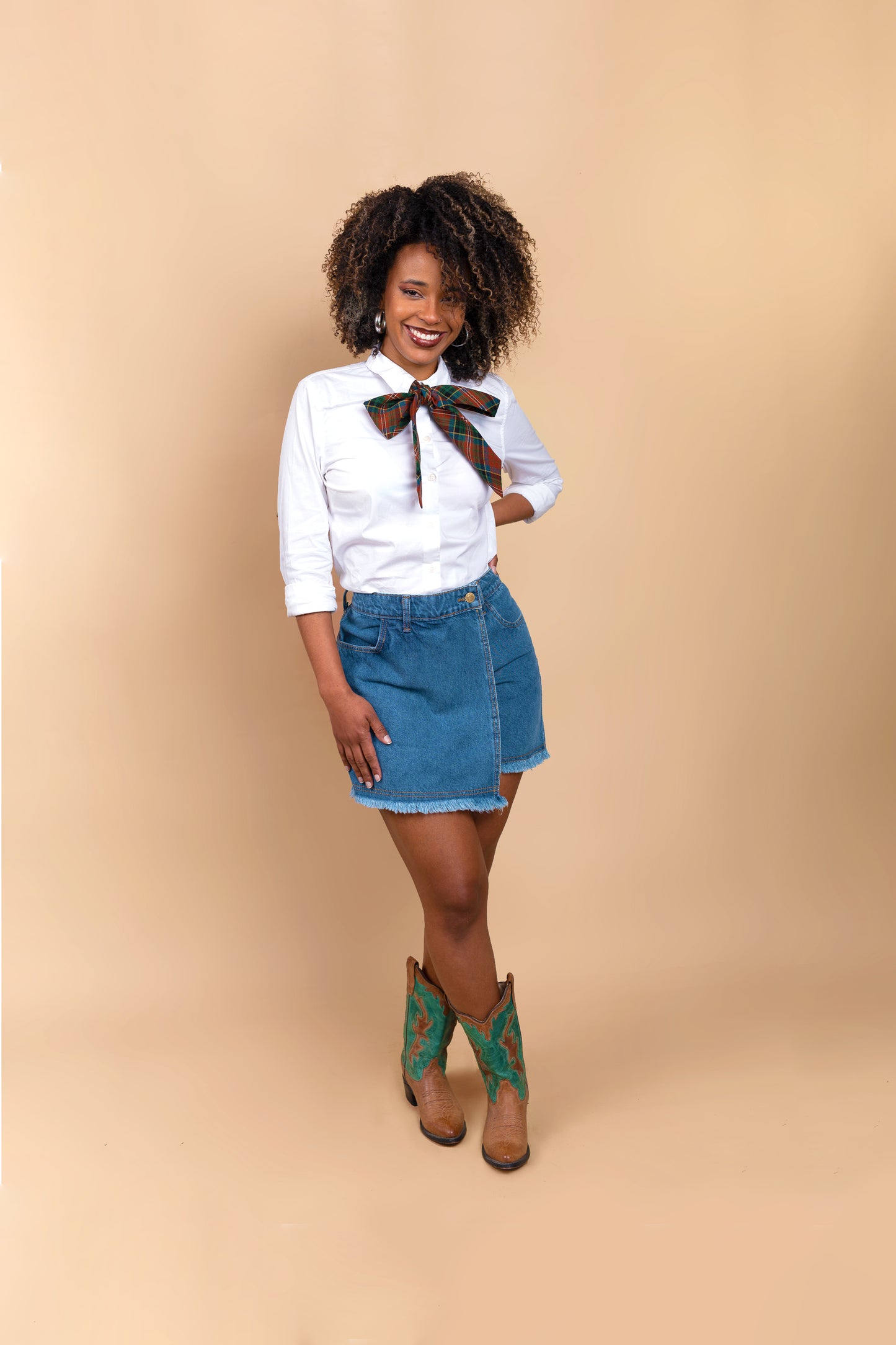 Short Cruzado, Candela