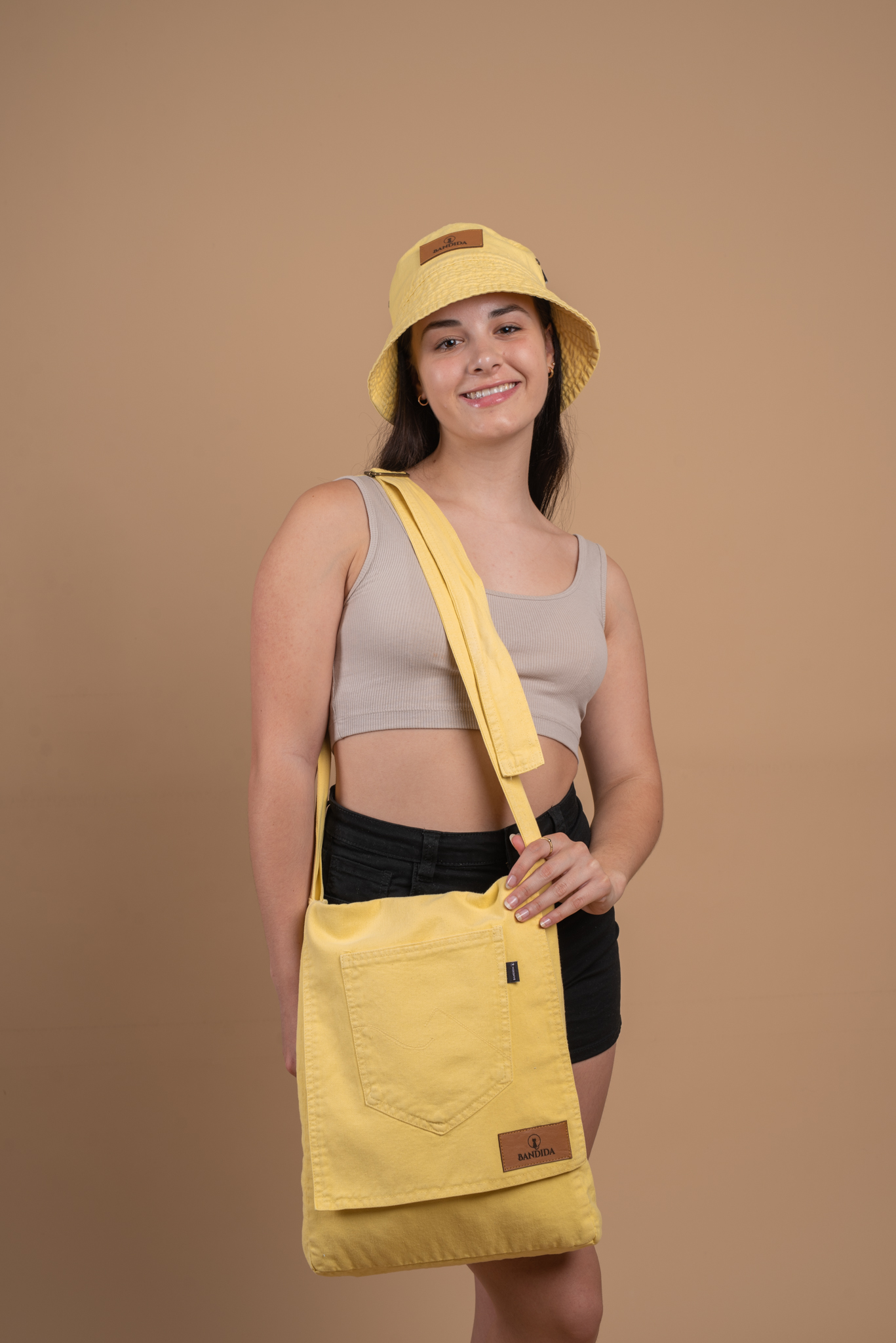 Morral grande amarillo
