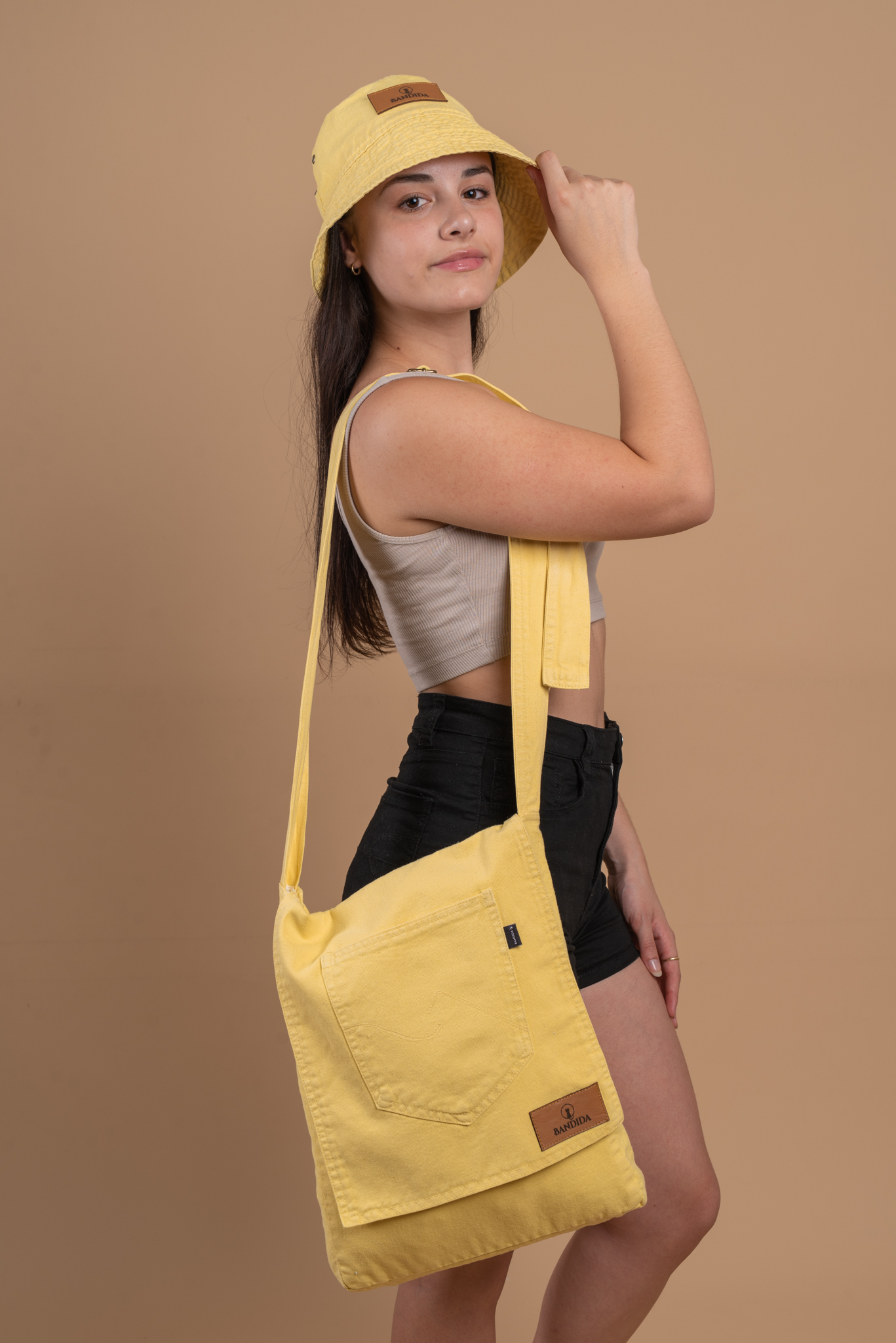 Morral grande amarillo