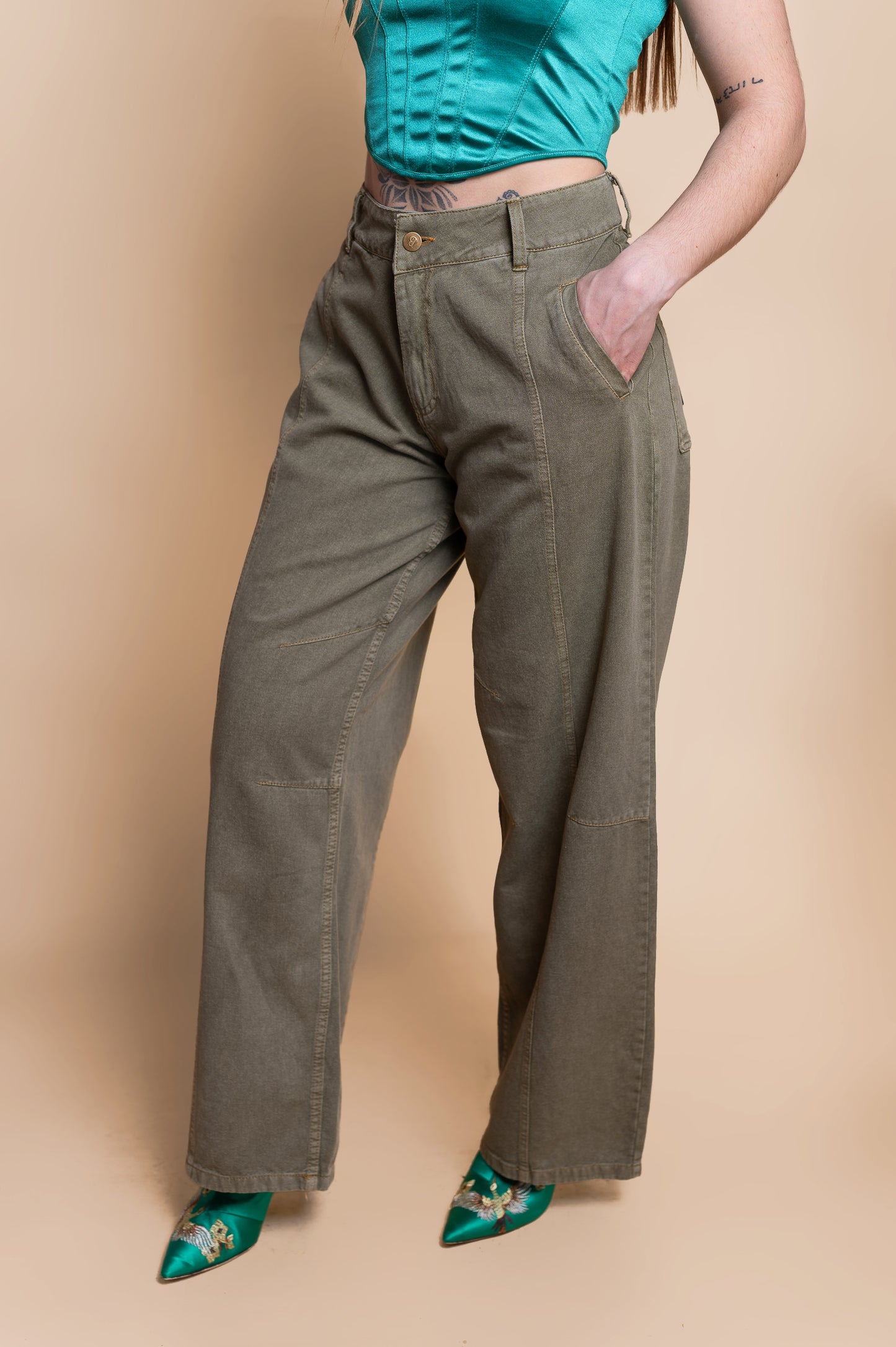 Pantalon tiro medio Candy