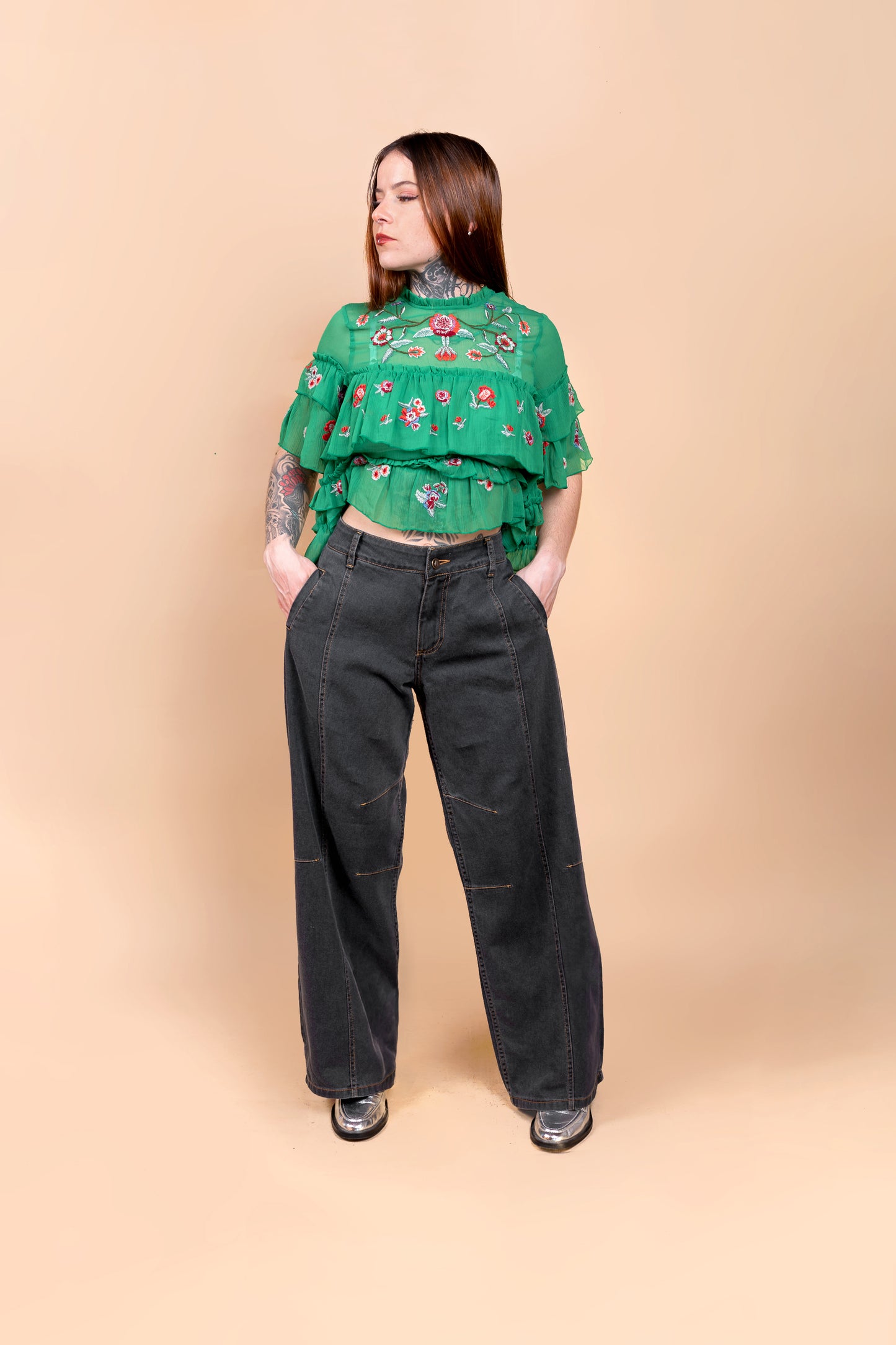 Pantalon tiro medio Candy