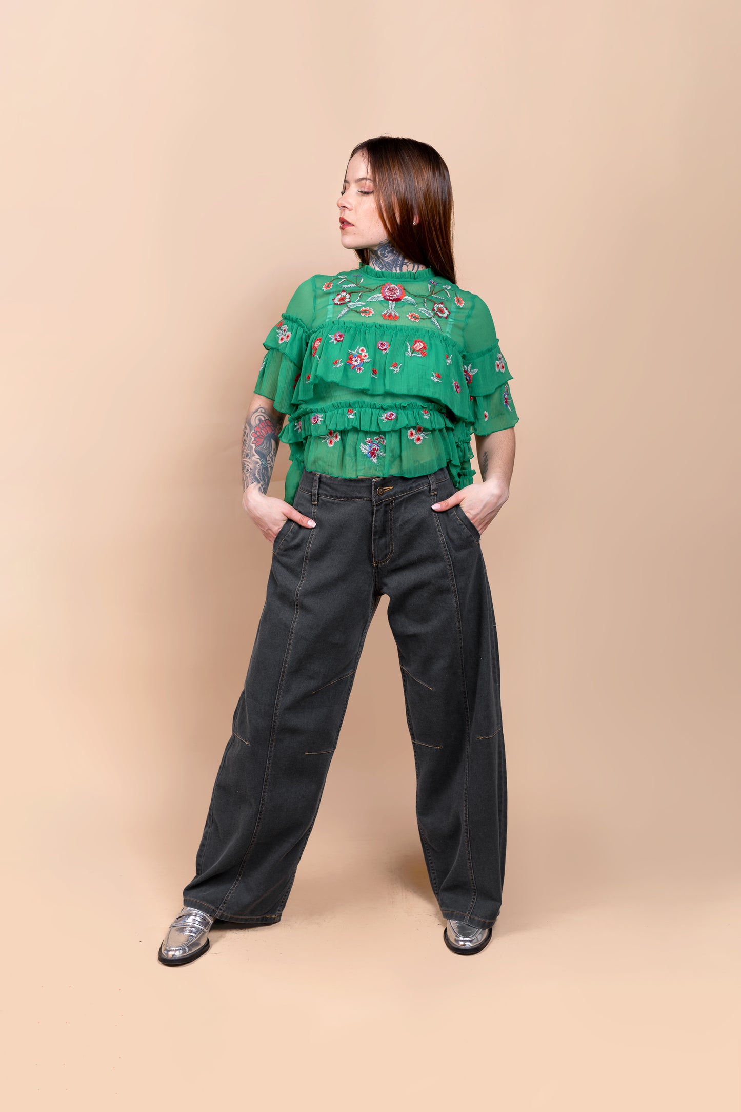 Pantalon tiro medio Candy