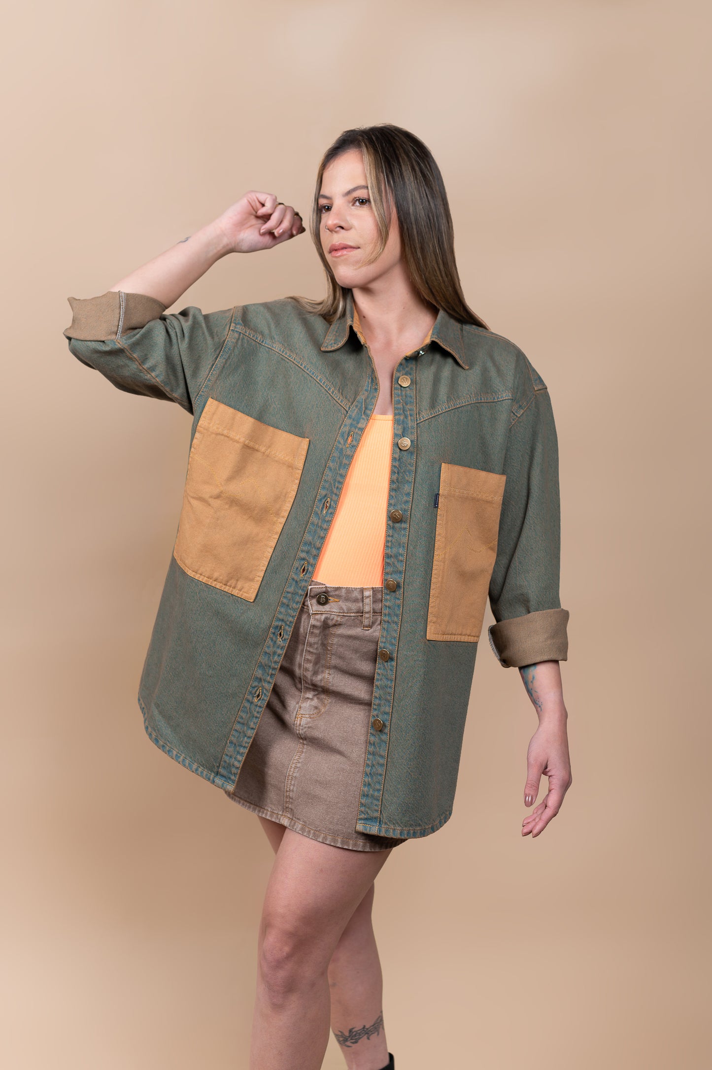 Sobre Camisa Oversize Luna