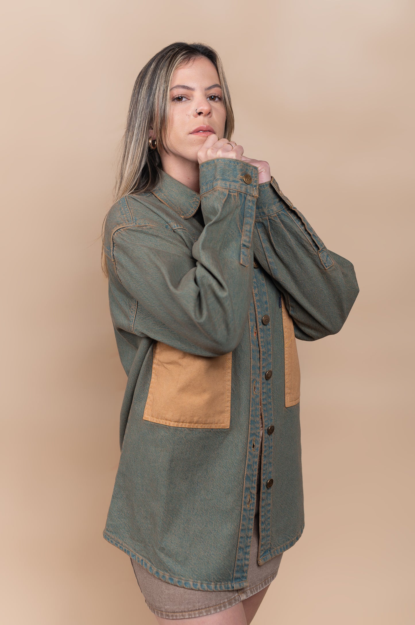 Sobre Camisa Oversize Luna