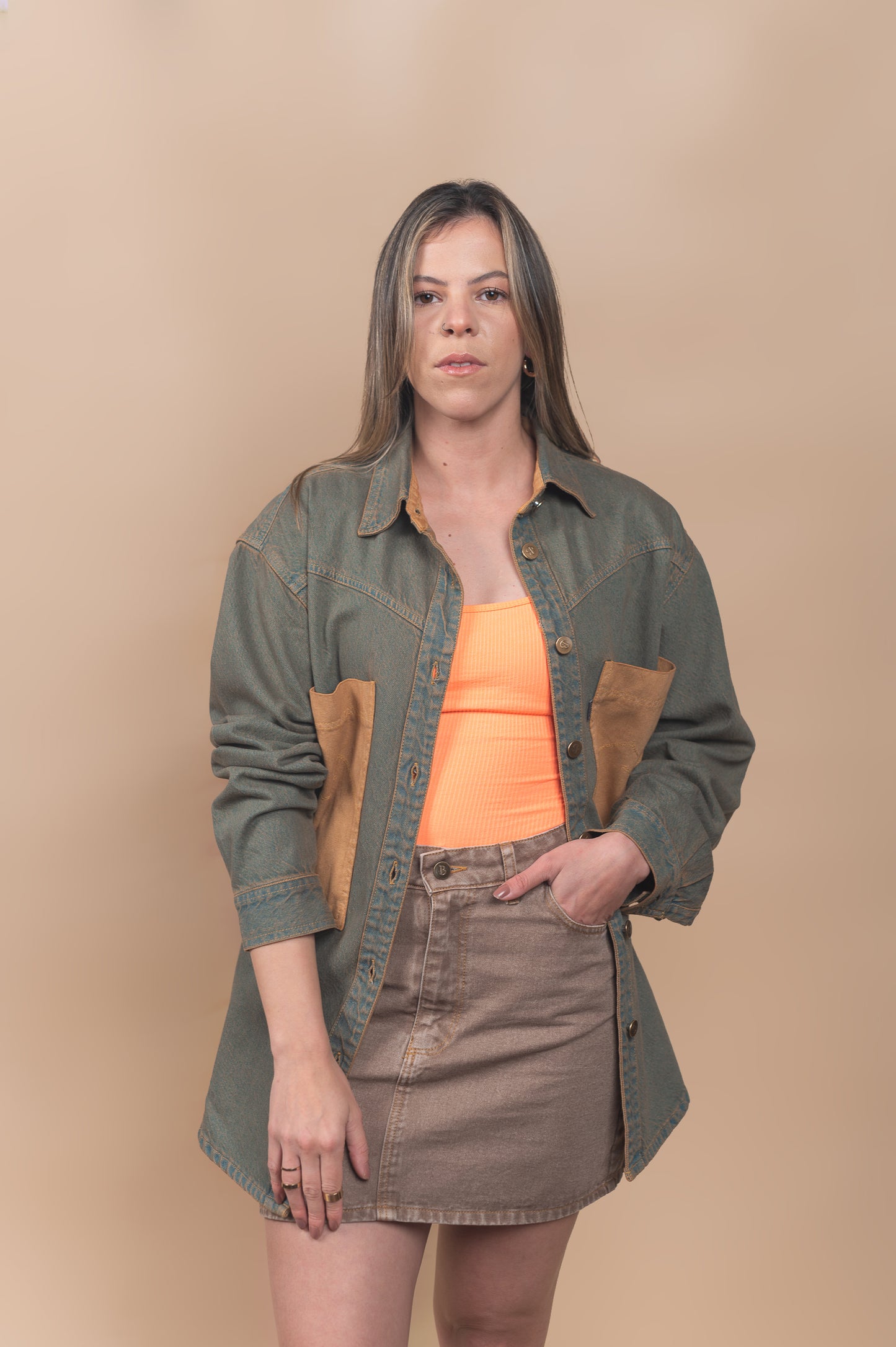 Sobre Camisa Oversize Luna