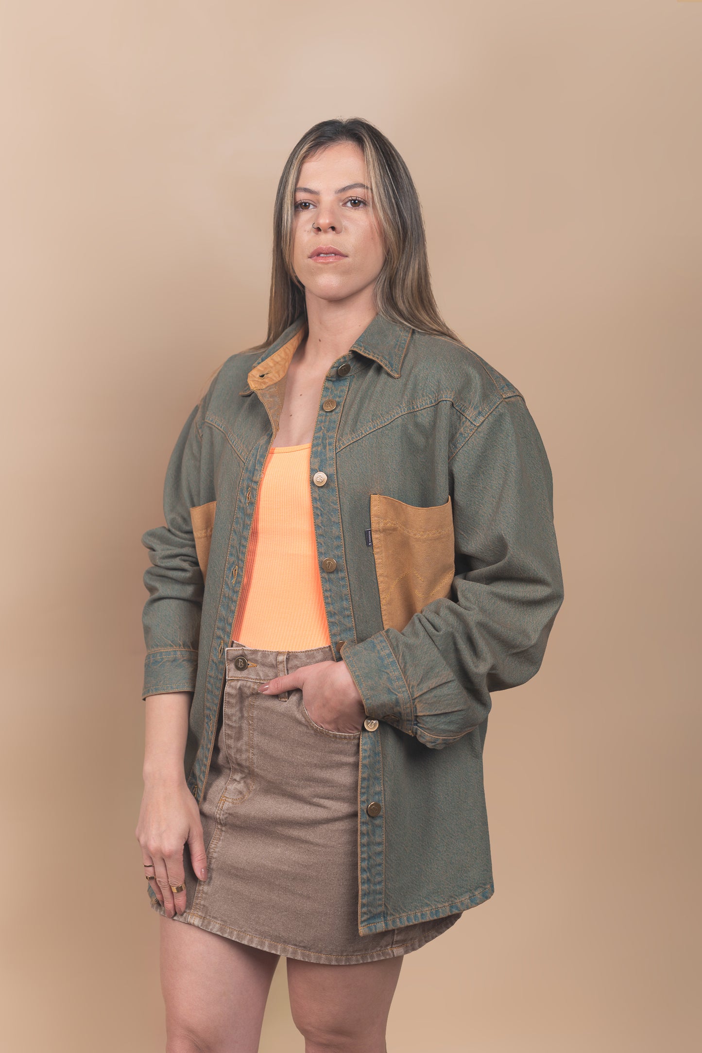 Sobre Camisa Oversize Luna