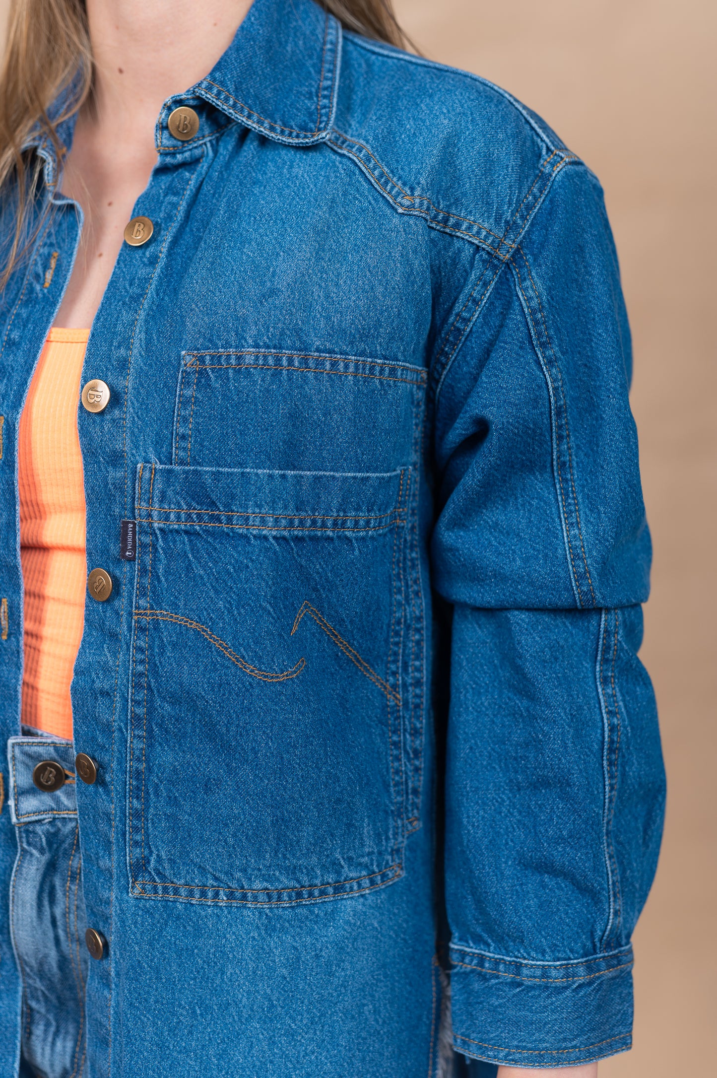 Sobre Camisa Oversize Perla