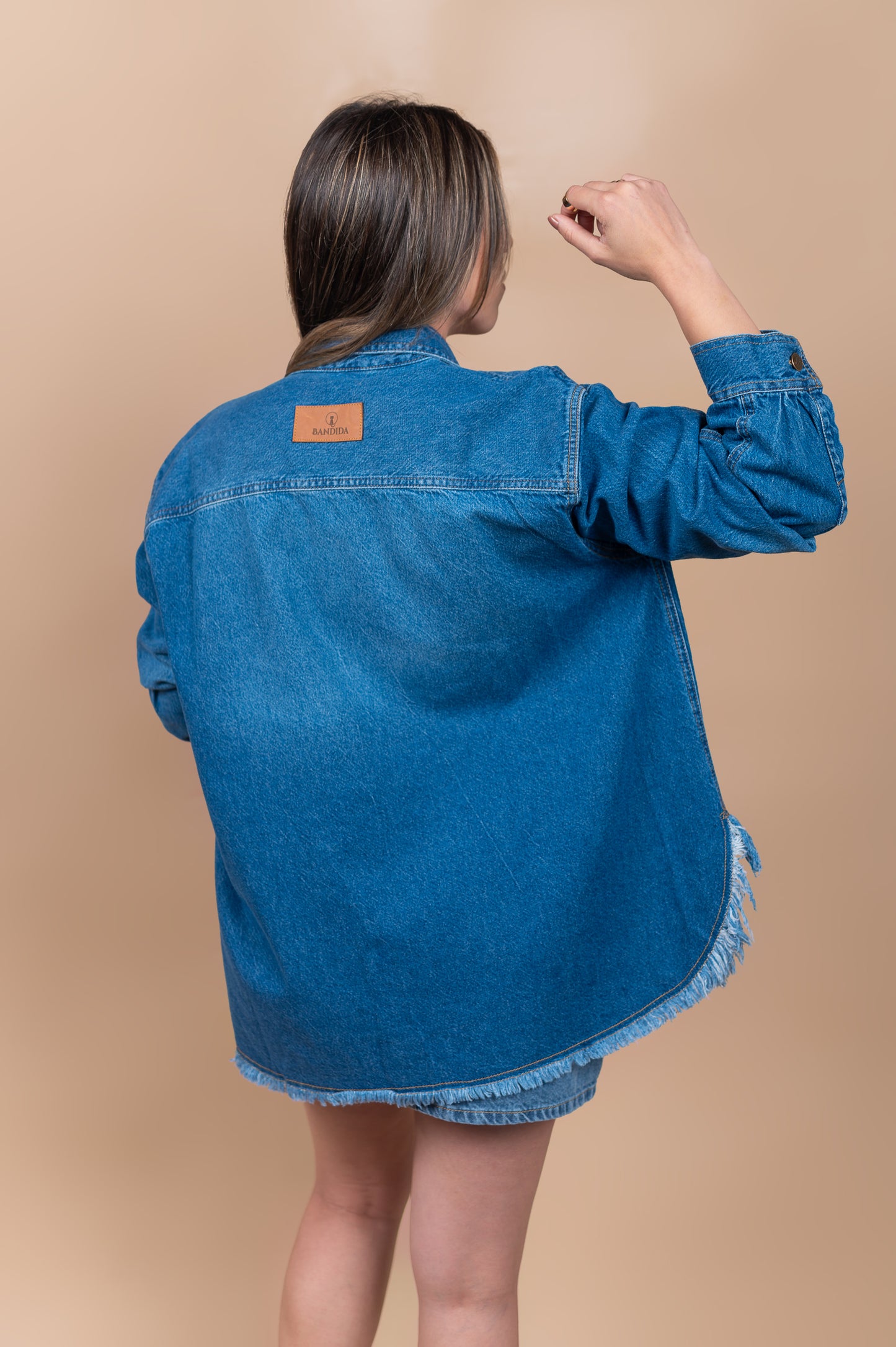 Sobre Camisa Oversize Perla