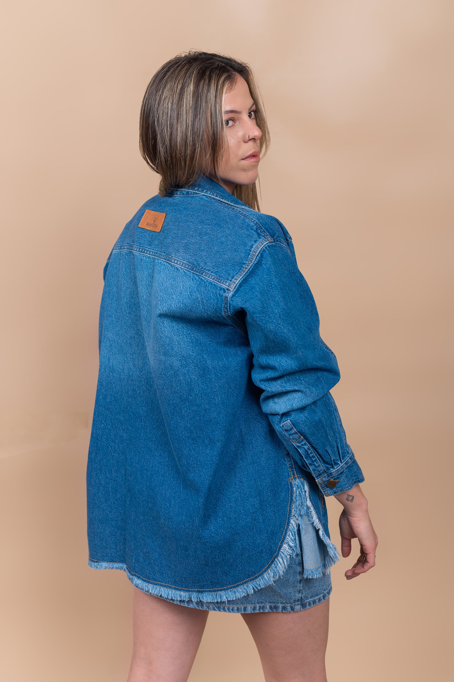 Sobre Camisa Oversize Perla