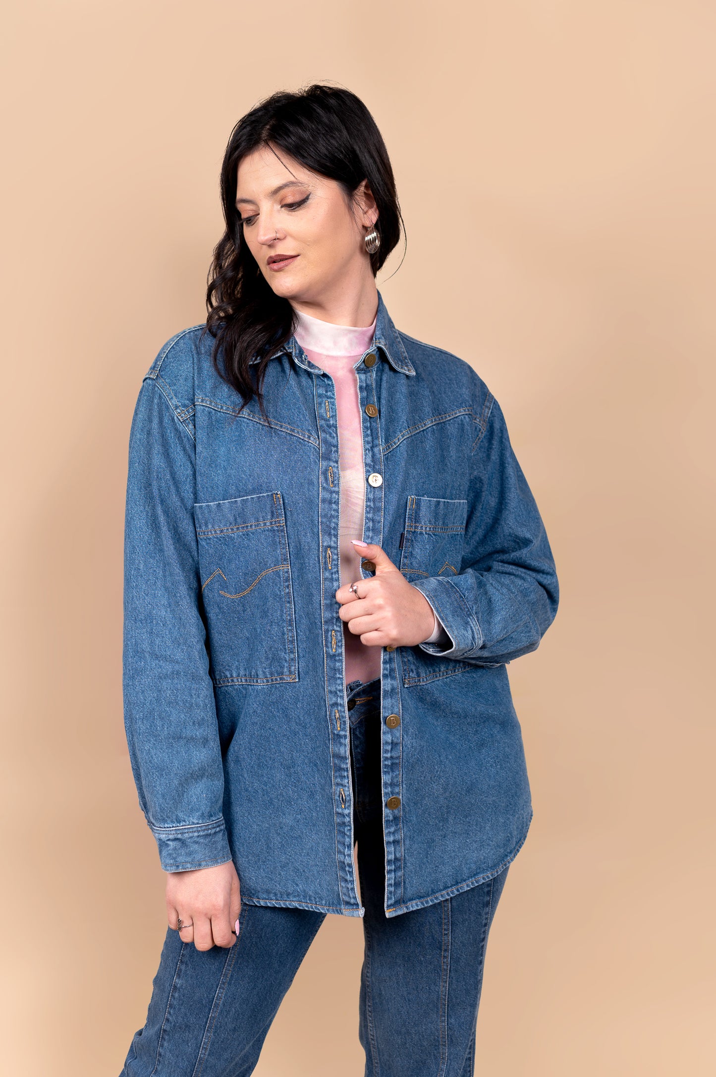 Sobre Camisa Oversize Luna