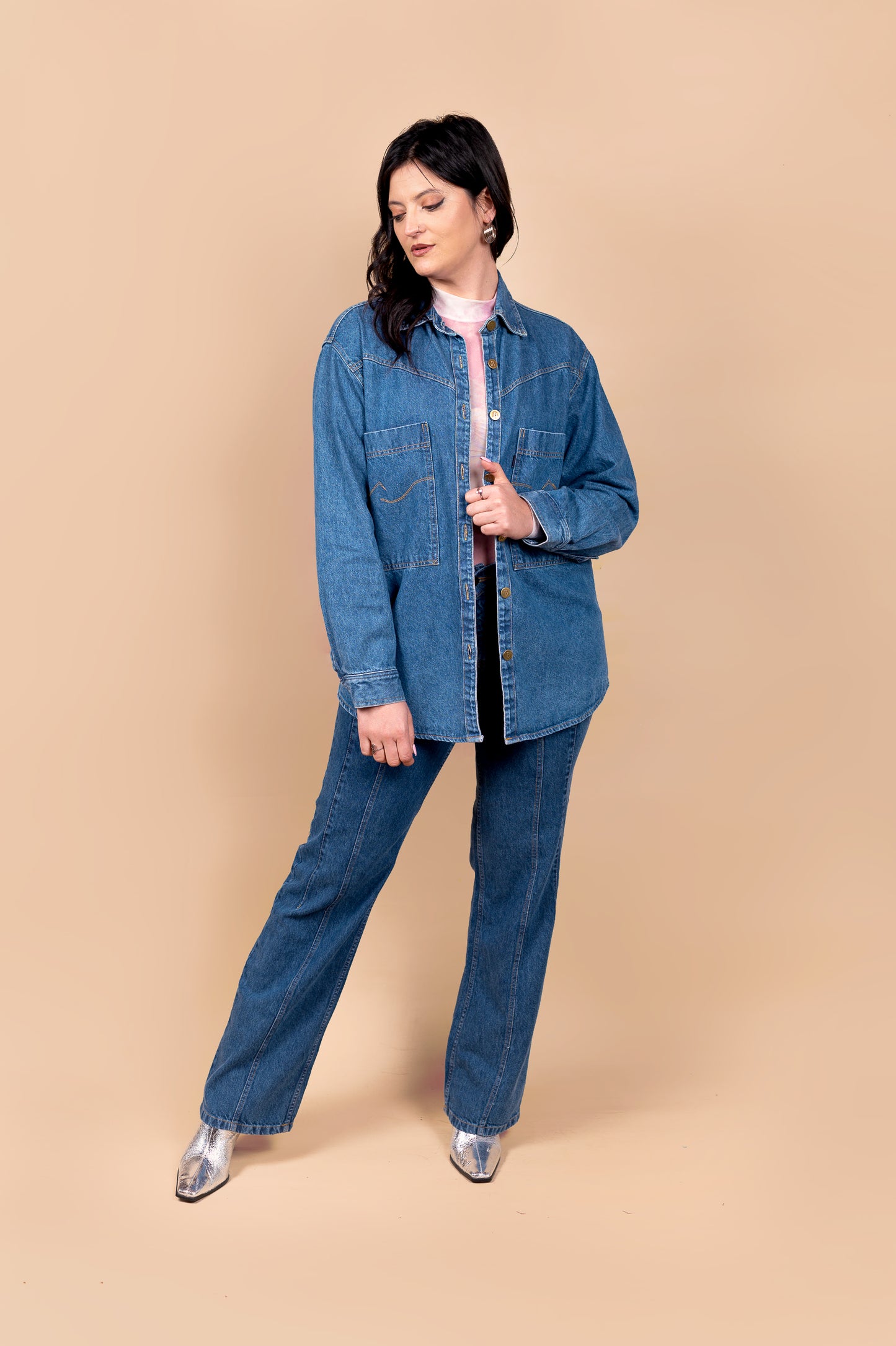 Sobre Camisa Oversize Luna