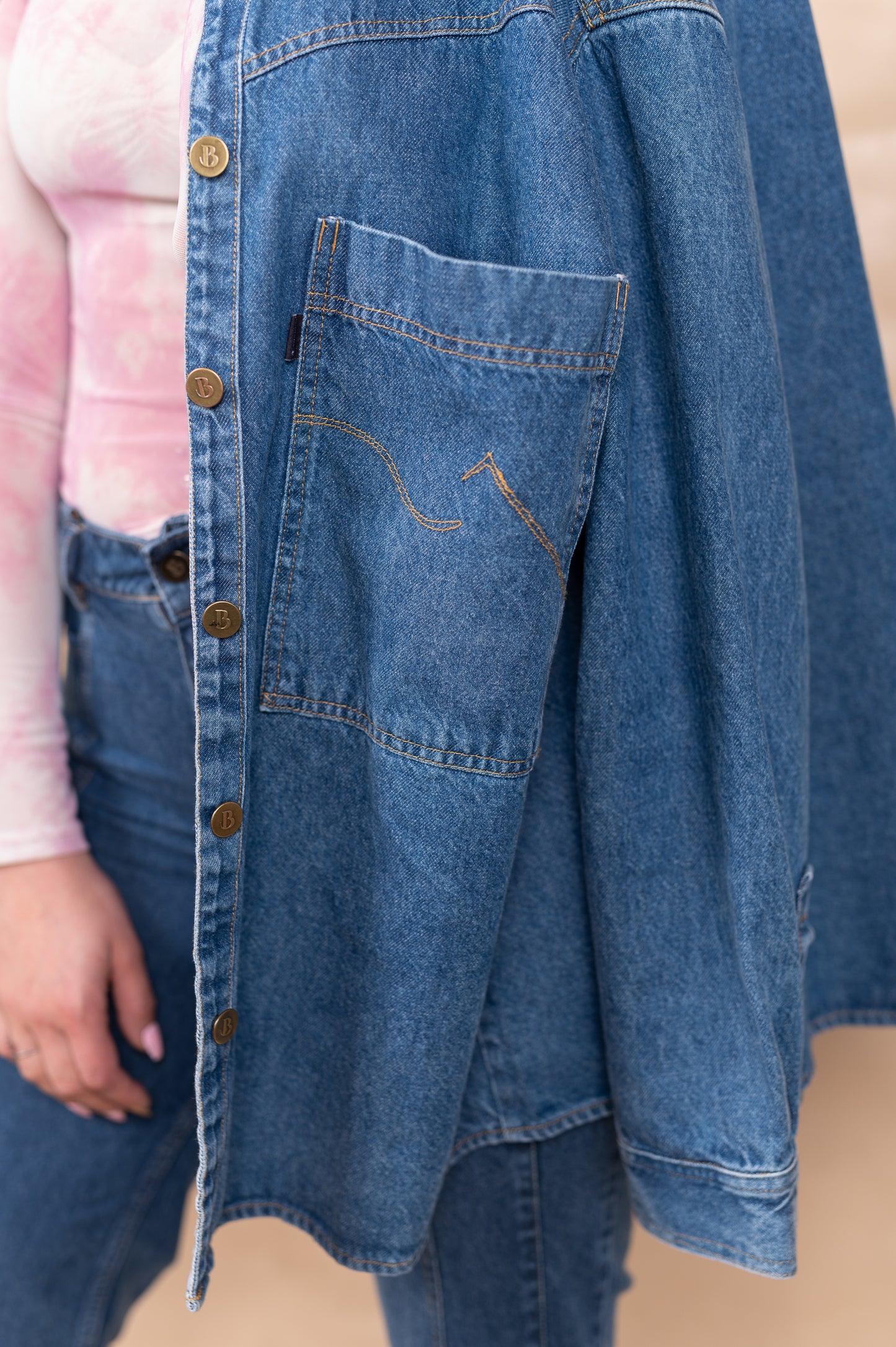 Sobre Camisa Oversize Luna