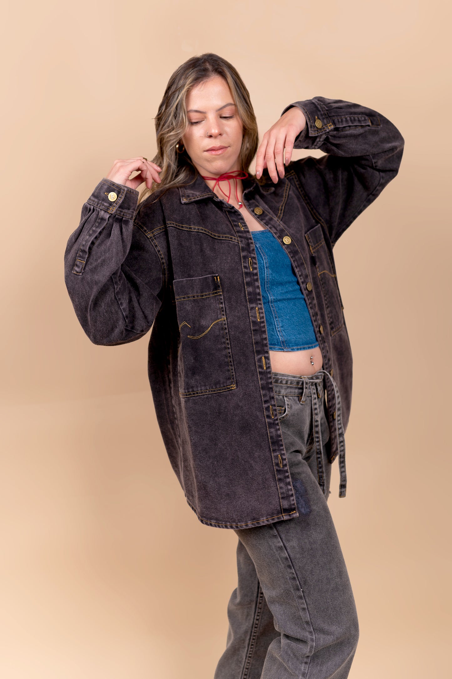 Sobre Camisa Oversize Luna