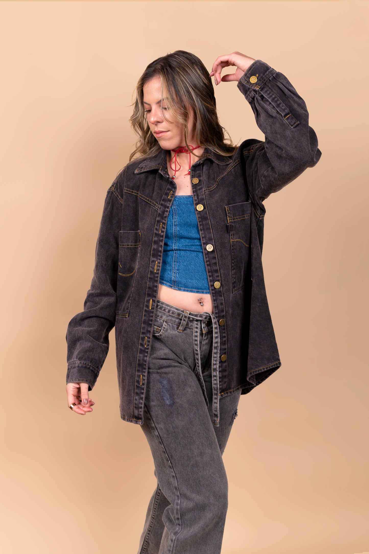 Sobre Camisa Oversize Luna