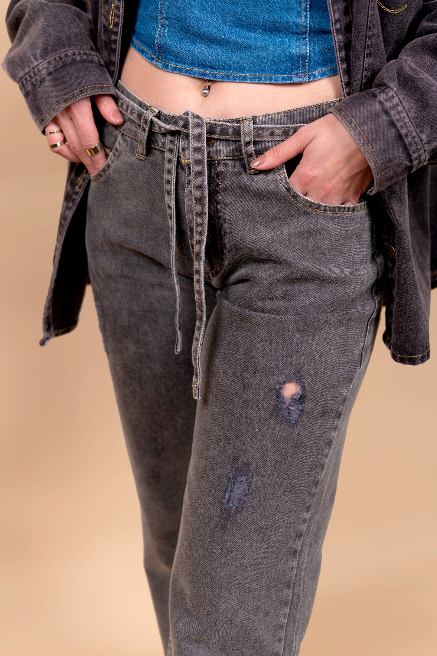 Pantalon tiro bajo Nala