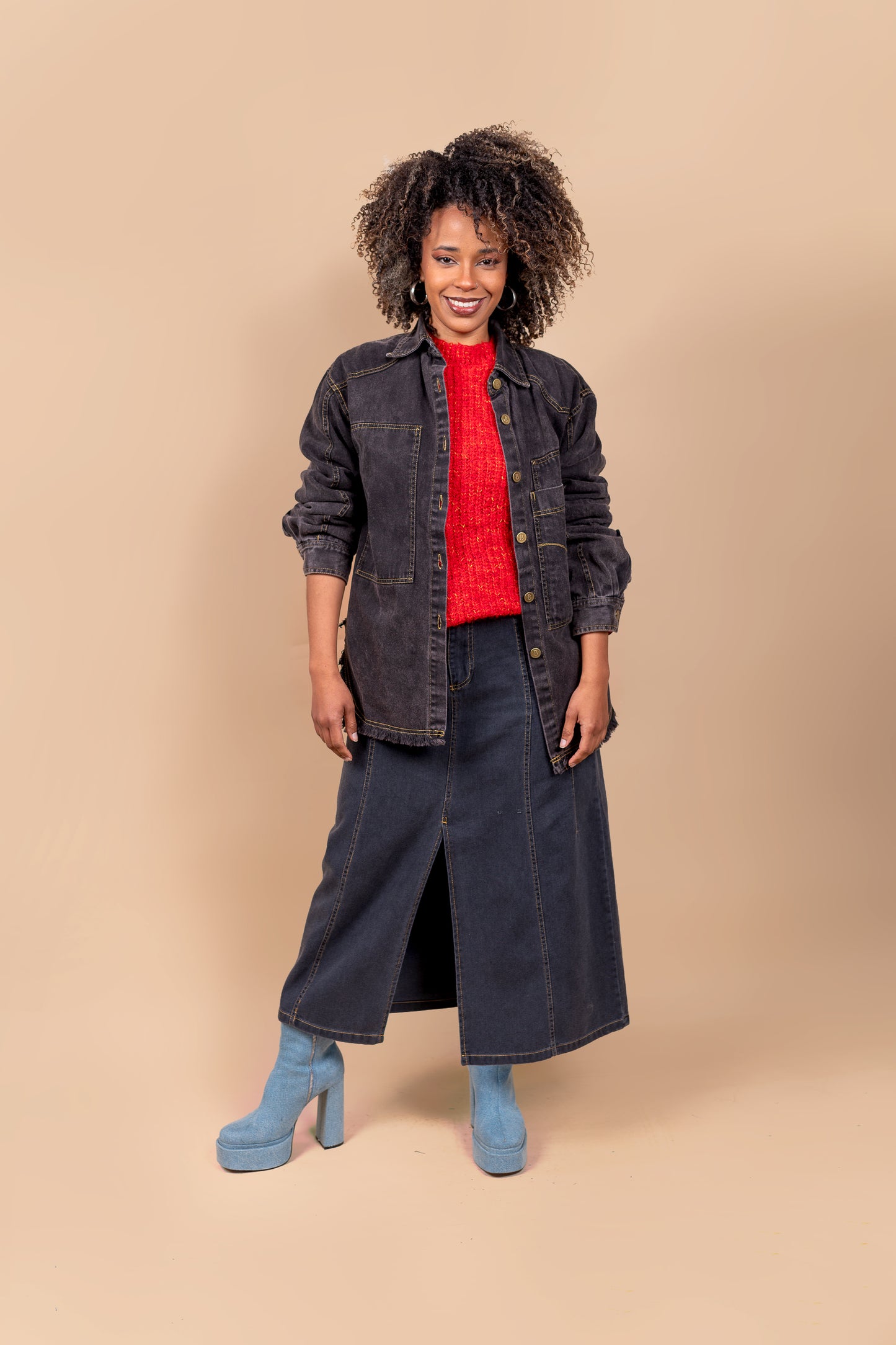Sobre Camisa Oversize Perla