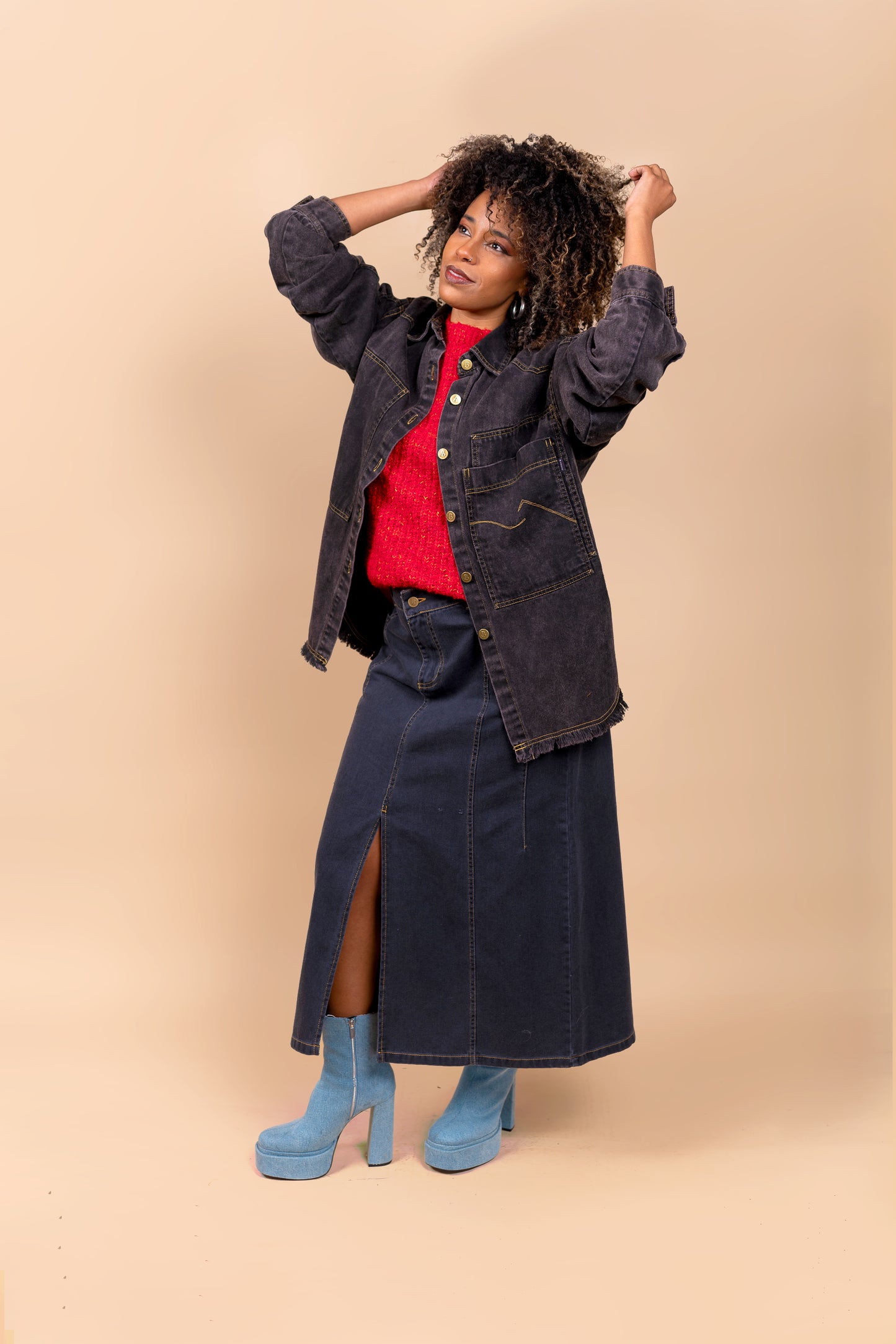Sobre Camisa Oversize Perla