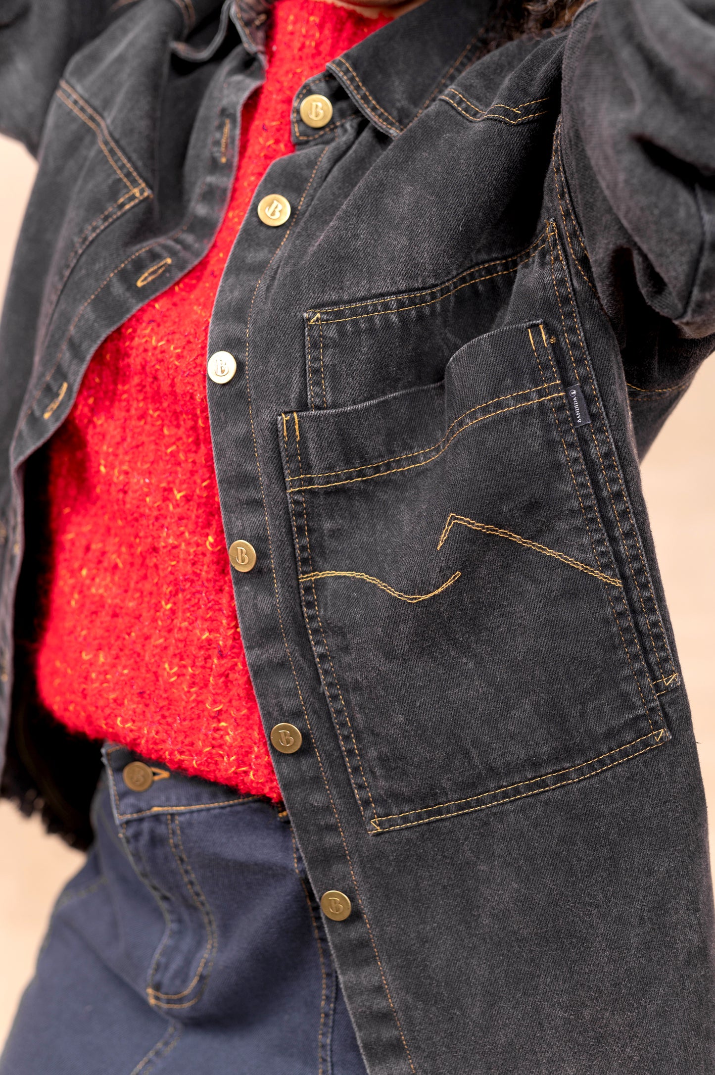 Sobre Camisa Oversize Perla