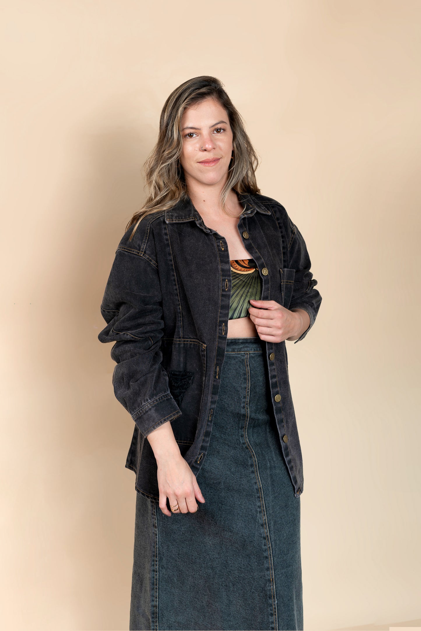 Sobre Camisa Oversize Mishi