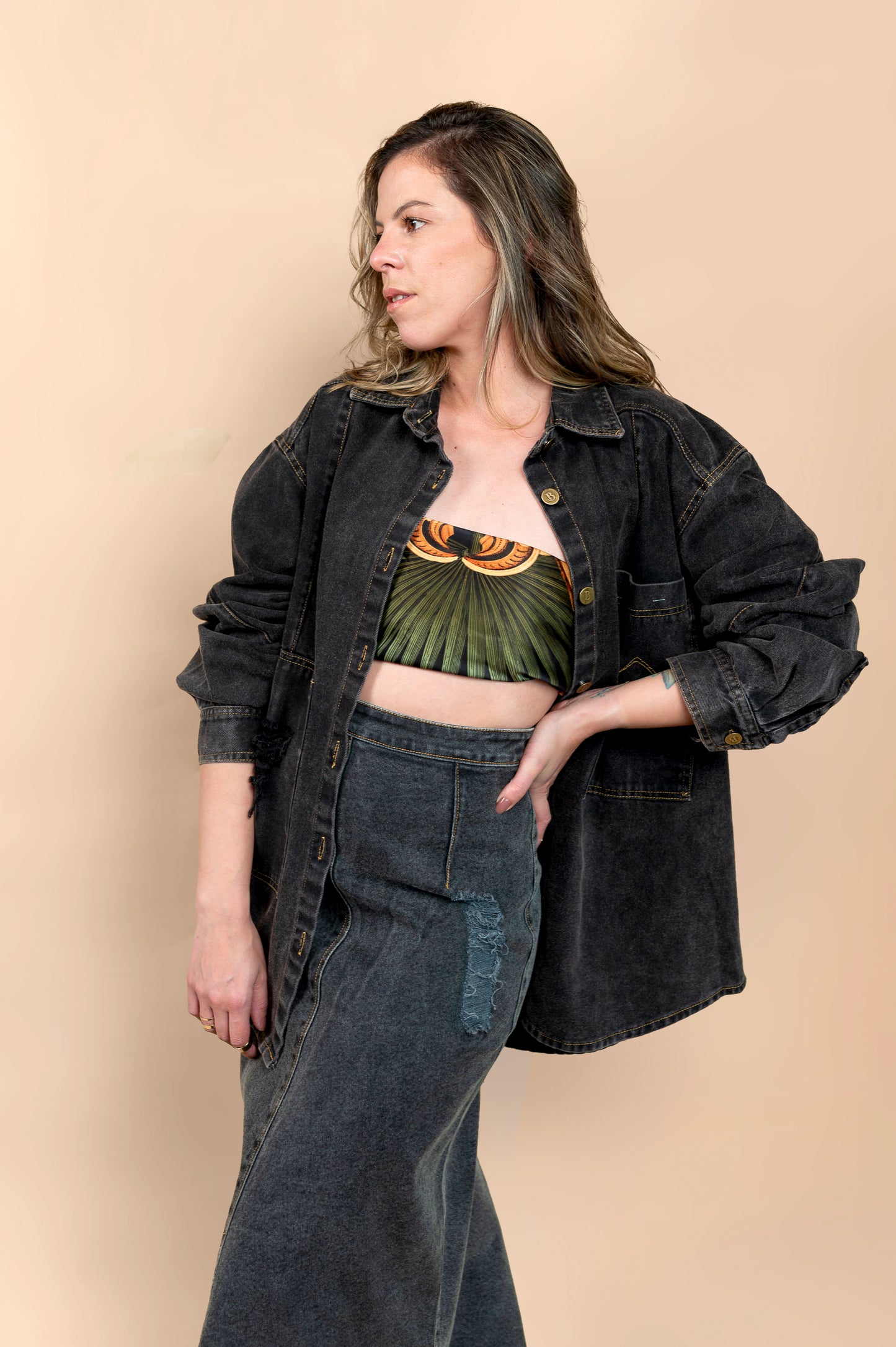 Falda Larga Mora