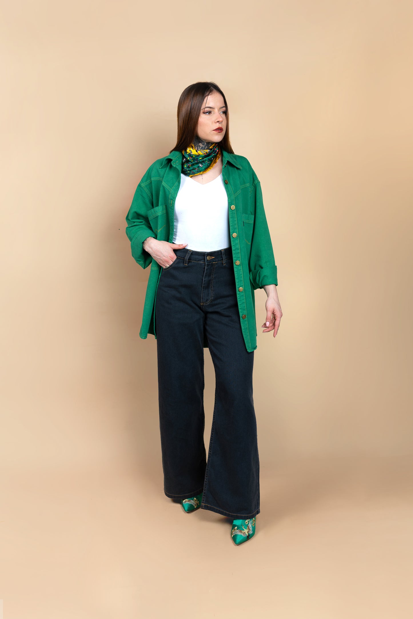 Sobre Camisa Oversize Luna