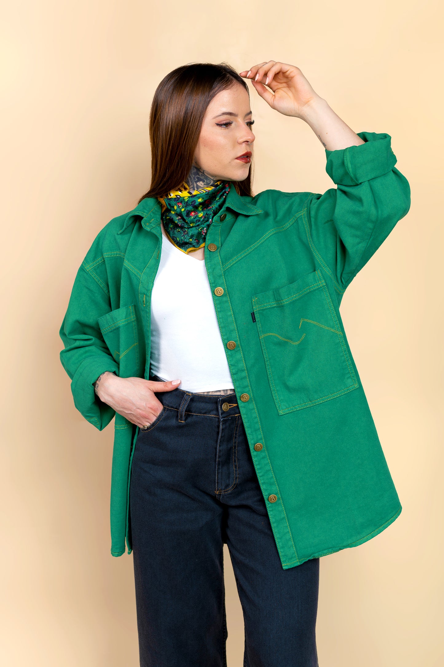 Sobre Camisa Oversize Luna