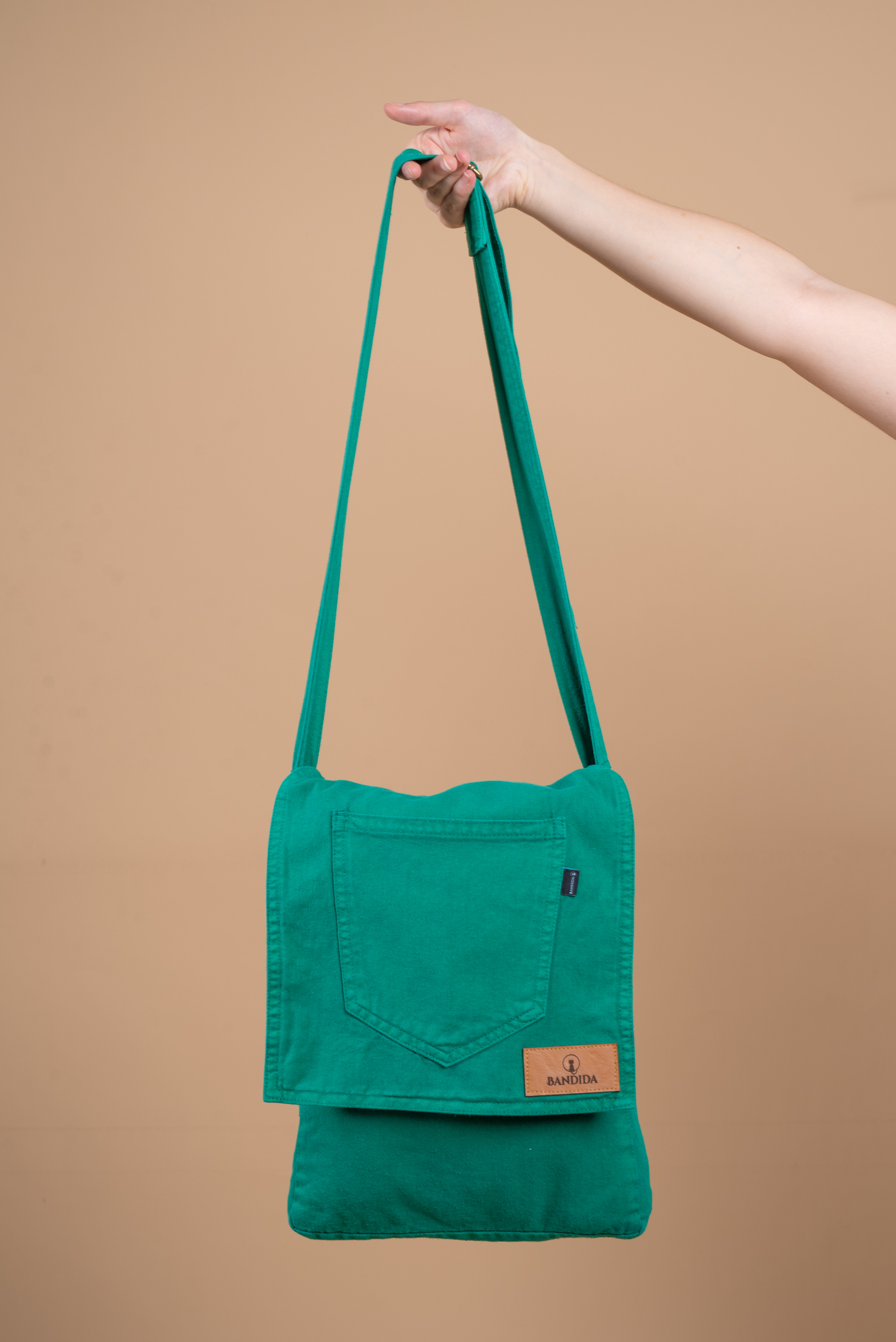 Morral grande verde